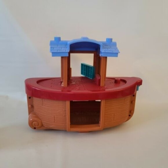 Fisher-Price Noah’s Ark Little People Touch & Feel Bear Zebra Lion 2005 - Picture 3 of 9